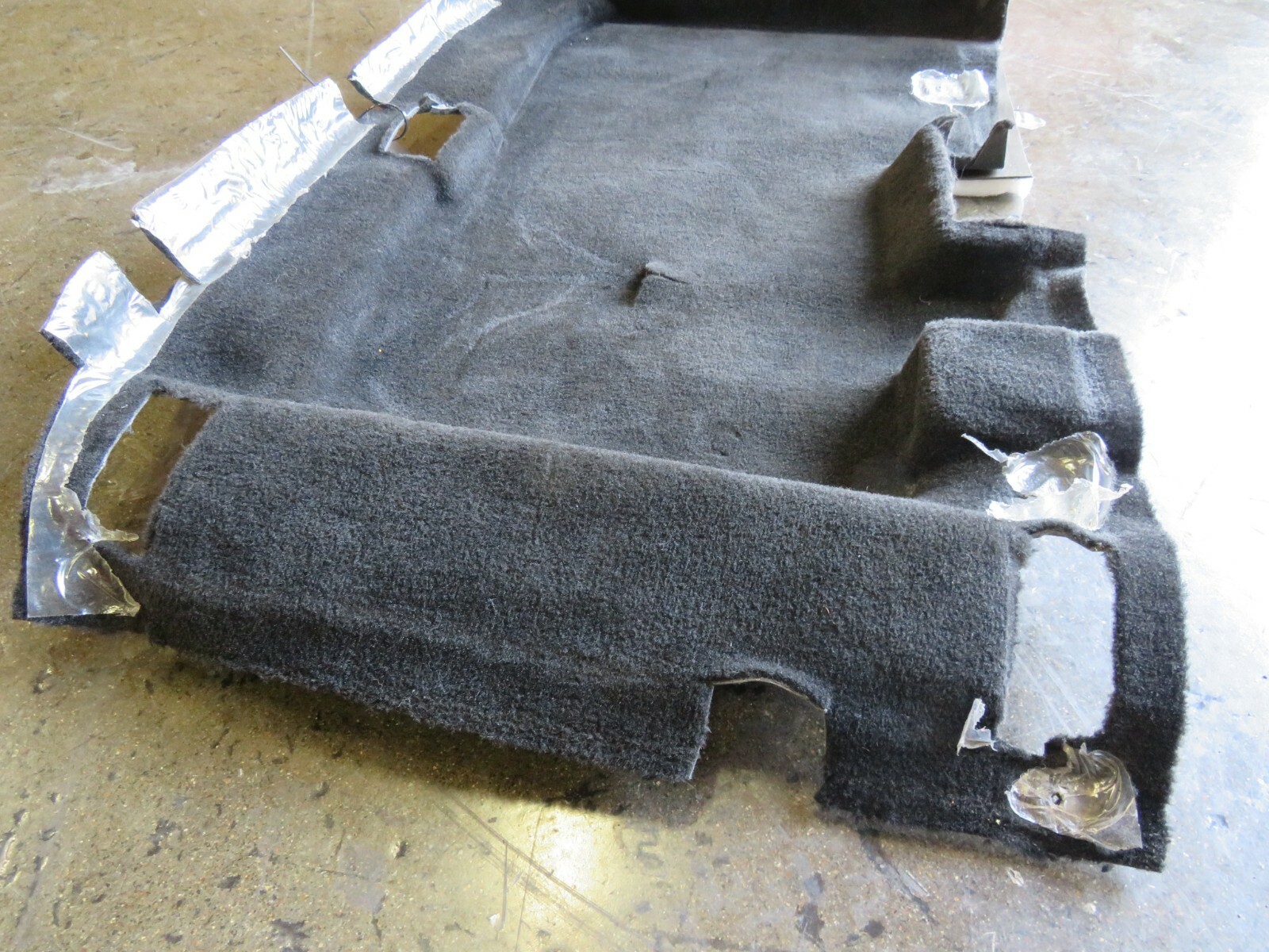 Ferrari 612 Scaglietti, LH, Left, Front Carpet, Black, Used, P/N 669684