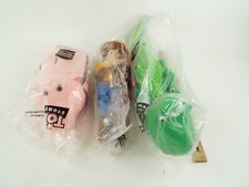 Vintage Burger King Disney Pixar Toy Story Puppets Woody Hamm  Rex Sealed Bags