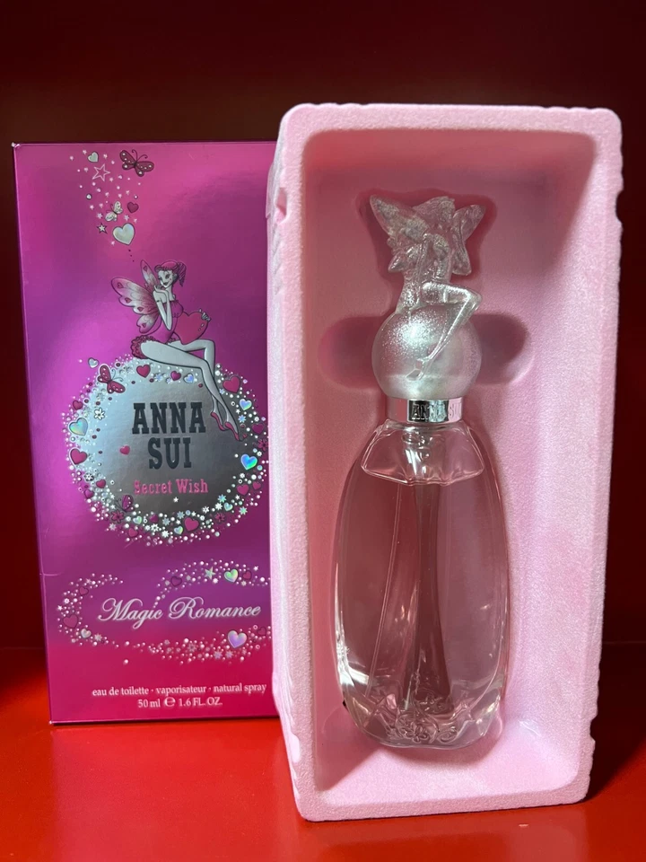 ANNA SUI MAGIC ROMANCE SECRET WISH 1,6 OZ EDT SPRAY NUEVO EN CAJA DESCONTINUADO 2006 Foto 2 de 2