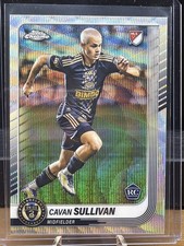 2025 Topps Chrome MLS Cavan Sullivan RC Wave Refractor