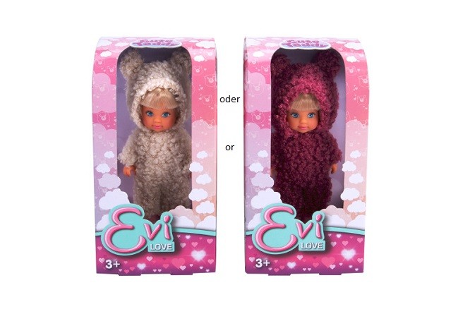 Simba 105733684 - Evi Love - Cute Teddy, Assorted - New