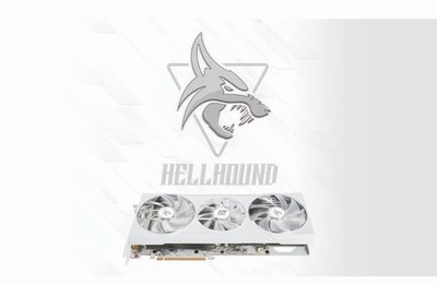 New Power Color Hellhound Spectral White AMD Radeon RX 6700 XT