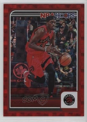 2023-24 Panini NBA Hoops Hyper Red 64/99 Pascal Siakam #185 1f60