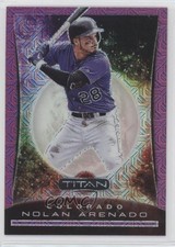 2020 Panini Chronicles Titan Purple Mojo 74/75 Nolan Arenado #15 nw6