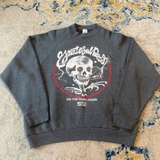Vintage Grateful Dead Skeleton Crewneck 1980
