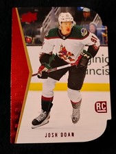 2024-25 Upper Deck Hockey Series 2 Red Die Cut Tribute - #RDT-12 Josh Doan (RC) 