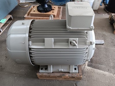 Siemens Motor 125 Hp Converter Duty 3600 RPM TEFC 480 V 1LE15232DA290AB4-Z