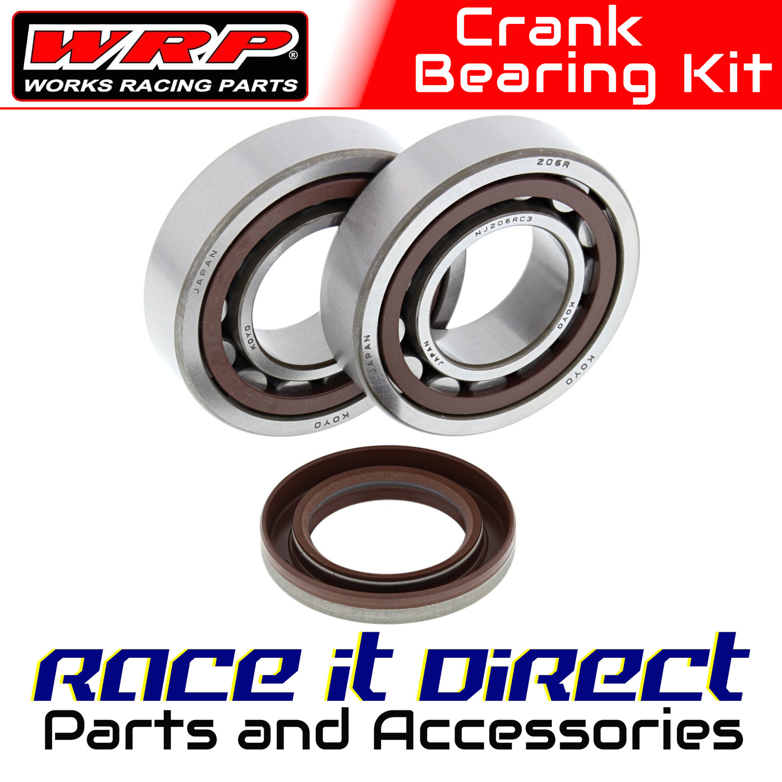 Crank Shaft Bearing & Seal Kit for KTM MXC 400 2001-2002 WRP