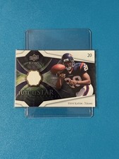 2008 Upper Deck Icons - Future Stars Materials Silver Steve Slaton #FSM26 (MEM,