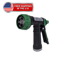 Expert Gardener 6in Cast Metal 5 Pattern Heavy Duty Watering Nozzle