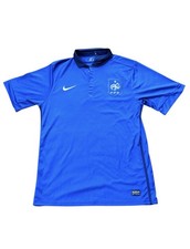 Nike Authentic France Ribery #7 Soccer Jersey 2010 Player Issue Blue Vintage