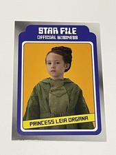 2022 Topps Star Wars Star Files NYCC Trading Cards Checklist 22