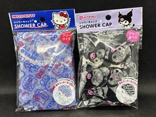 Casquette de douche Sanrio Daiso Hello Kitty & Kuromi taille libre Japon NEUVE