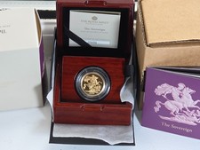 7.98g 2026 Full Sovereign Proof King Charles III BOX + COA Back to yellow Gold