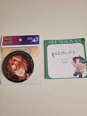 Obey Me EEO Kuji Lottery Prize D Can Badge button pin - ASMODEUS
