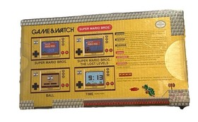 Nintendo Game and Watch: Super Mario Bros Handheld Console Brand New - Sealed