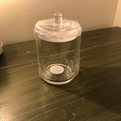 Threshold NWT Bath Coordinates Covered Glass Jar 6''