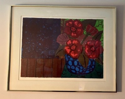 John Harold Thomas Snow ''Bakal'' Litho 11/50 Modernist Calgary Canadian