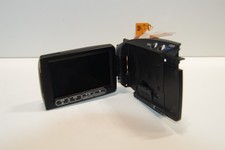 Schermo LCD con pannello corpo laterale e parte flessibile per Canon Vixia HV30 HV40