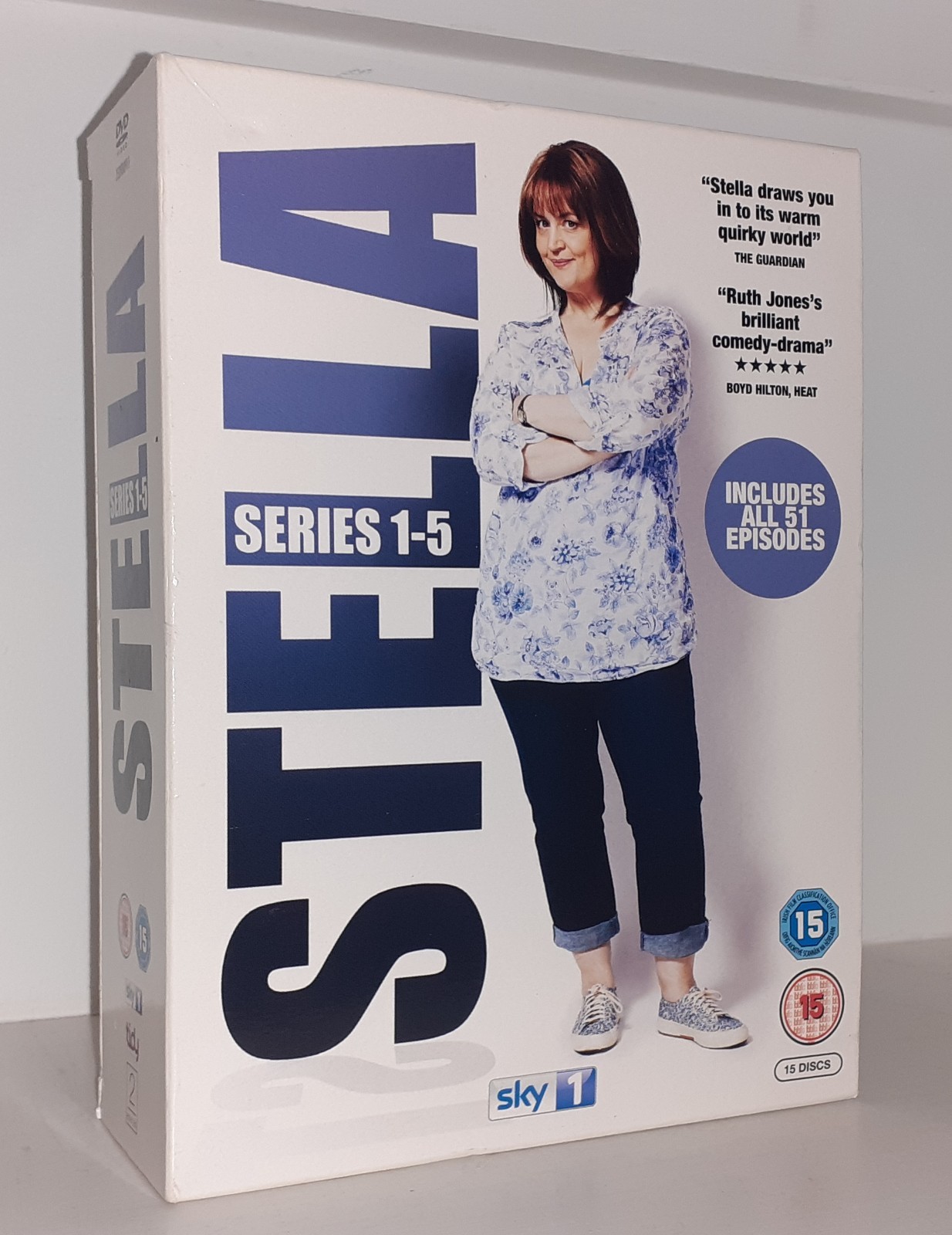 STELLA - Series 1-5 - 51 Episodes - DVD [Region 2] Ruth Jones Comedy Drama