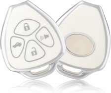 Key Fob Cover, Car Key Case for 2009-2016 Venza/2007-2011 Camry/2009-2010 Coroll