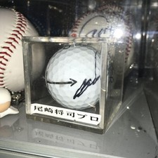 Jumbo Ozaki Autograph Ball Golf Signature Memorabilia Collectible Item