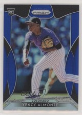 2019 Panini Prizm Tier III Blue Prizm Yency Almonte #274 0c6