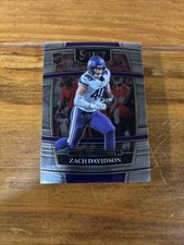 2021 Panini Select - Concourse Zach Davidson #95 (RC) Rookie Football Card
