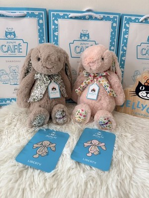 Jellycat Liberty exklusive Mirabelle & Shepherdley Hasen - brandneu mit Etikett