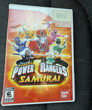 Wii - Power Rangers Samurai Nintendo 2011 E10+ Manual Included