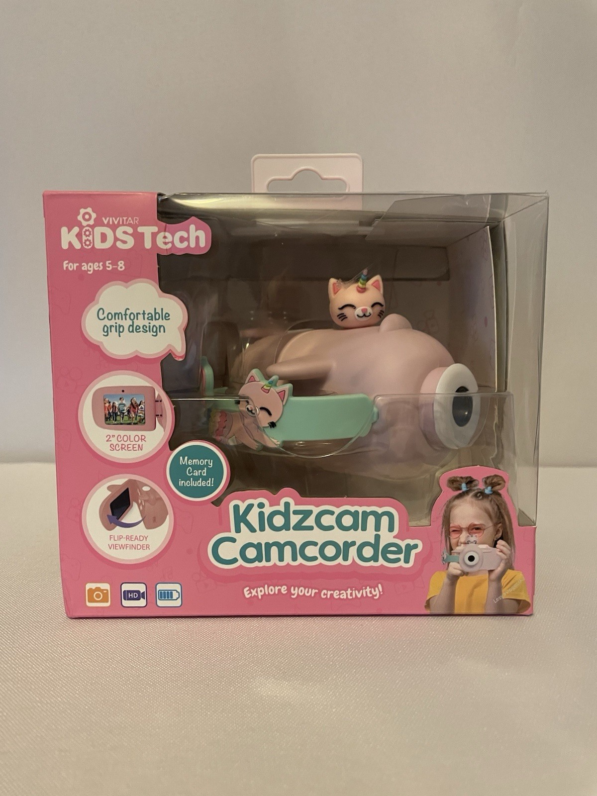 "pink Unicorn" Features 256 Mb Memory Card - Toys
