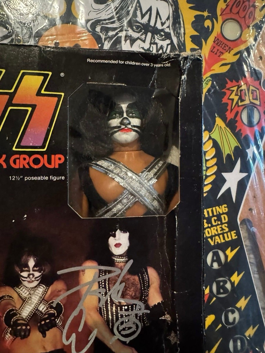 Peter Criss Mego Doll Kiss Signed 1978 | eBay