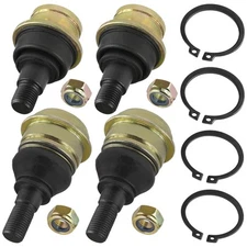 2 Front Knuckle Lower and Upper Ball Joint For John Deere Xuv Gator 855 D Diesel