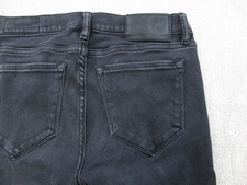 All Saints Skinny Jeans Womens 29 Washed Black Low Rise Ashby Stretch Pants
