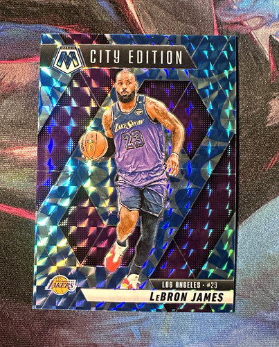 Panini 2024-25 Mosaic LeBron James Los Angeles Lakers City Edition #286