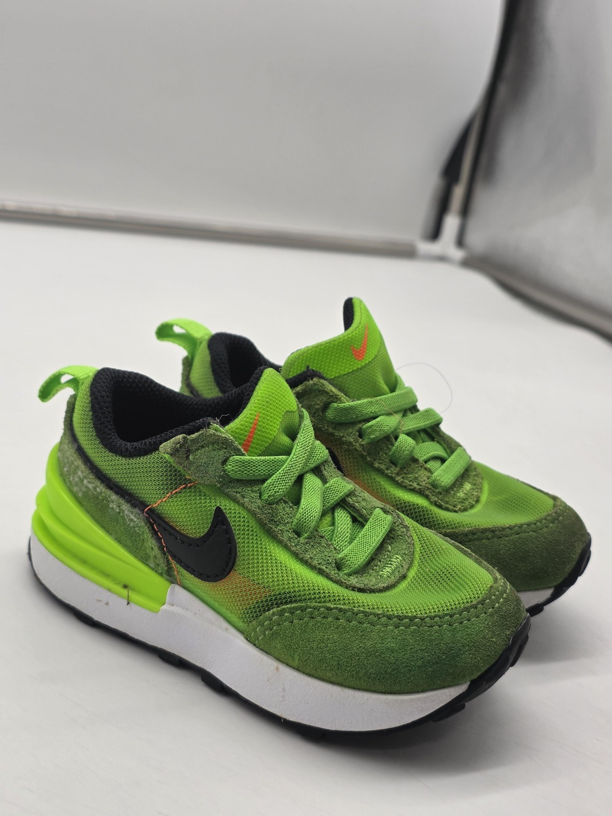 Toddler Boy 6c Green Waffle One Running Sneakers Athletic Dc0479-300