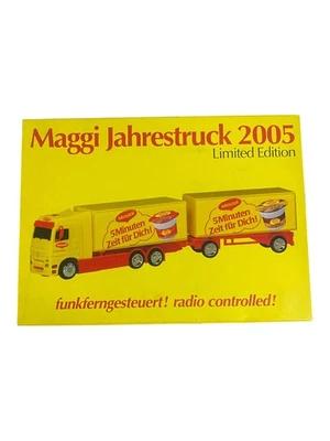 MAGGI JAHRESTRUCK 2005 Limited Edition R/C Auto Dickie NEU in OVP - Bild 1 von 4