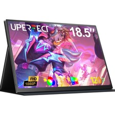 18.5 Inch 120Hz Portable Monitor 1080P FHD Large Portable Gaming Monitor w/VESA