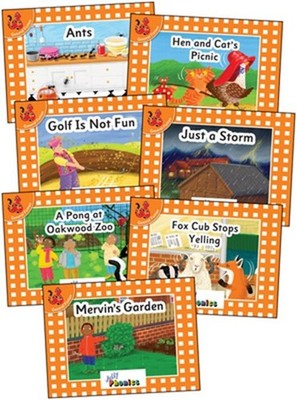 Jolly Phonics Orange Level Readers Complete Set: In Print Letters (American Engl