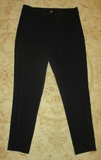 Marks Spencer Stretchy Black Skinny Ankle Trousers 10S