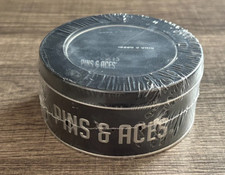 *NOWOŚĆ* SZPILKI I ASY Puszka prezentowa Czarno-biała Premium DREWNIANE KOSZULKI GOLFOWE