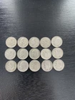 Silver Roosevelt Dimes Mixed Dates Lot of 15