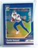 2024 Panini Donruss Optic - Curtis Samuel #22 Blue Prizm #'d/199