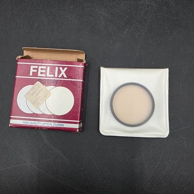 Vintage Felix 81A 58mm Lens Filter Japan w/ Box