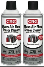CRC Mass Air Flow MAF Sensor Cleaner 11oz Can 05110 2 Pack