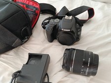 Canon EOS 2000D Camera with 18-55mm Lens and bag