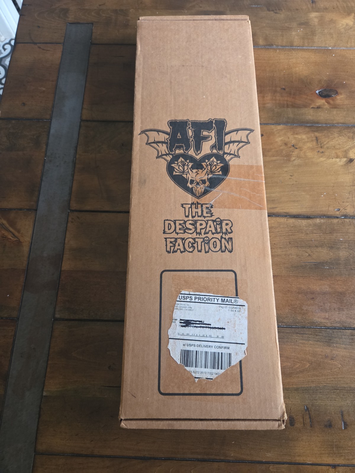 VTG 2003 AFI The Despair Faction Fan Club Pack Box Poster Patches As Is image 2