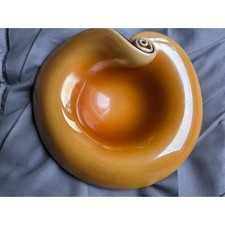 Cenedese Barbini ciotola/posacenere girevole in vetro artistico di Murano 