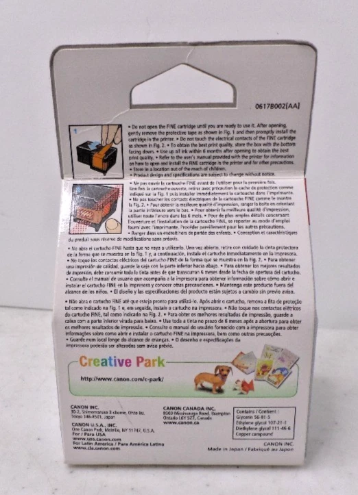 Genuine Canon CL-41 Color Combination Ink Cartridge ChromaLife100 Pixma NEW Seal - Image 3 of 4