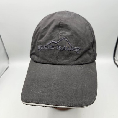 Eddie Bauer WeatherEdge Performance Hat Men's S/M Black Adjustable Nylon Cap
